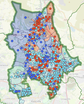 Live Seat Data Maps: Bury North